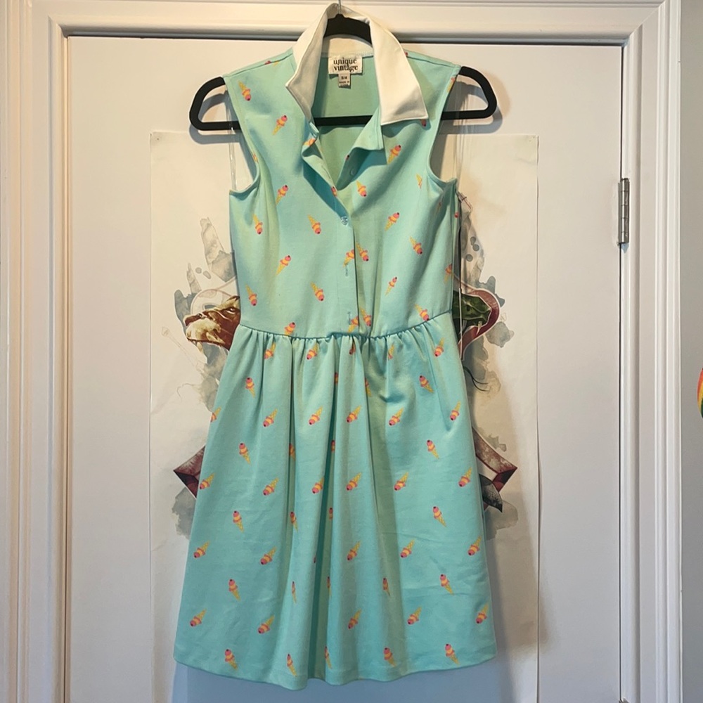Unique Vintage ice cream dress